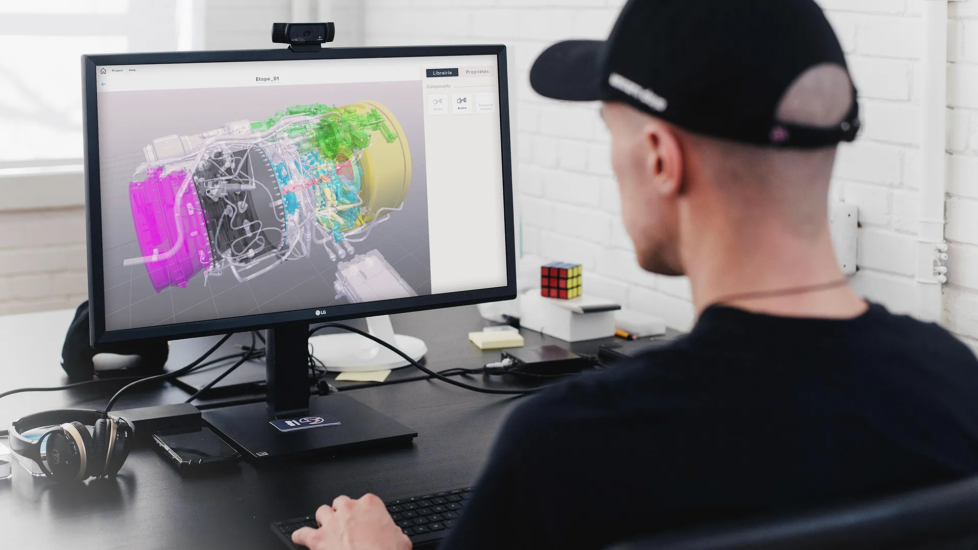 Illustration de création d'un scénario