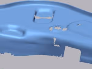 Bad model with holes