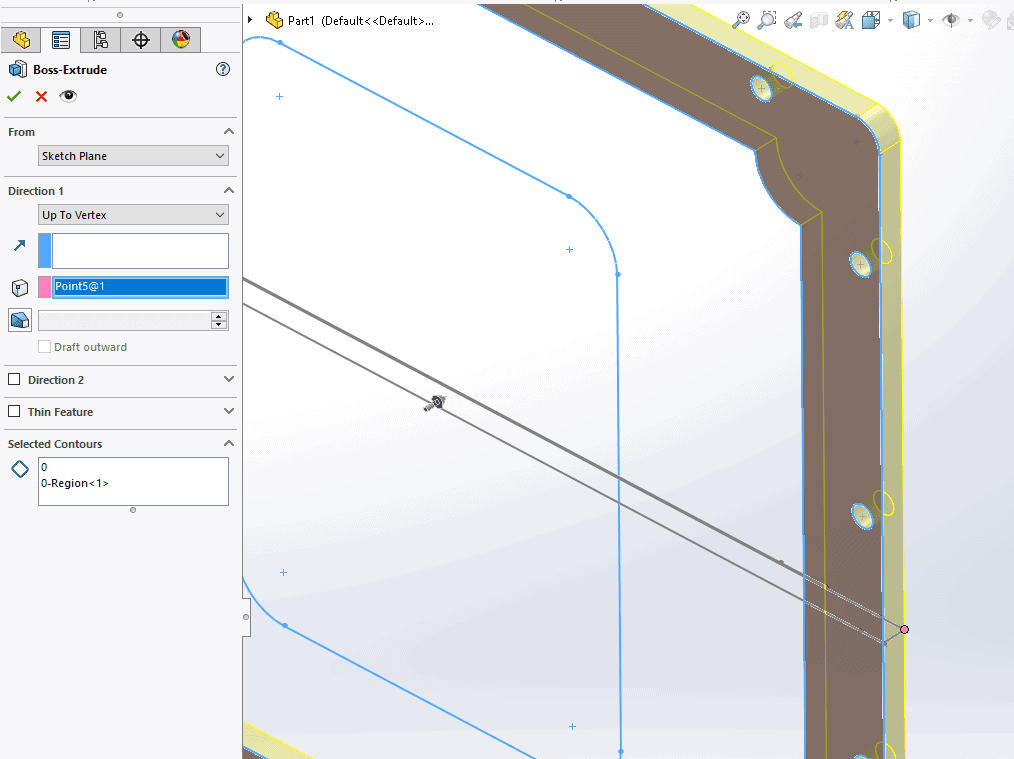 Vertex selection