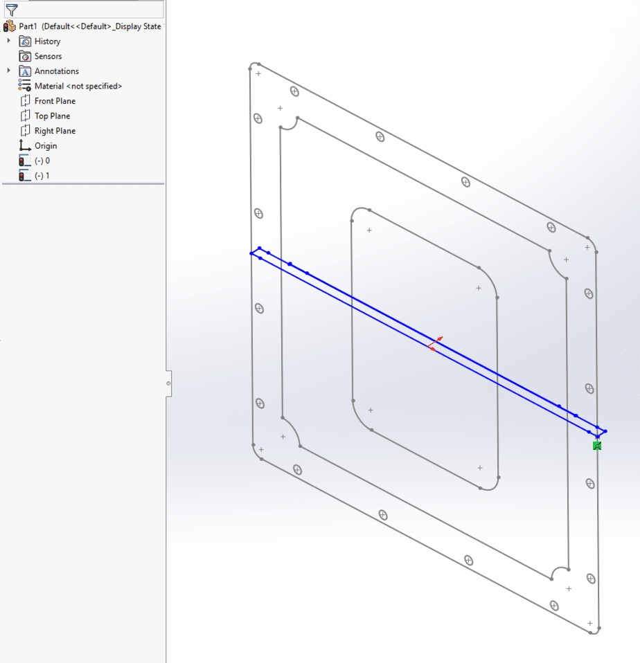 Align sketch tool