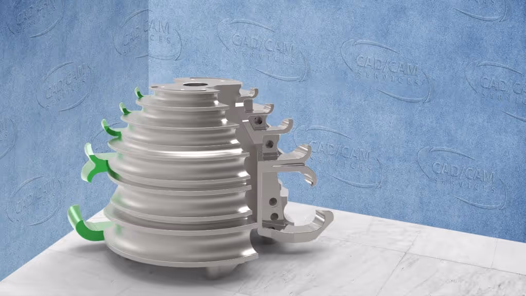 CAD Model of a Manufacturing Equipment
