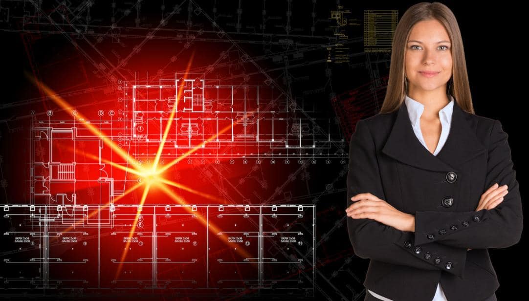 Buusinesswoman in a suit