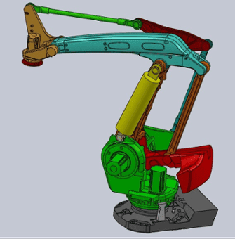 Robotics Design Using CAD