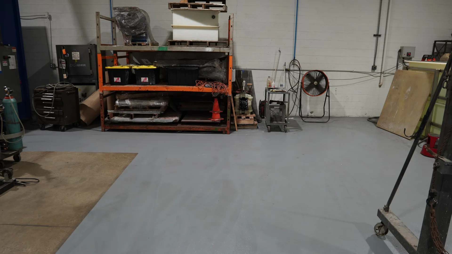 Warehouse Floor Coating Solutions for Summit and Cuyahoga County Facilities