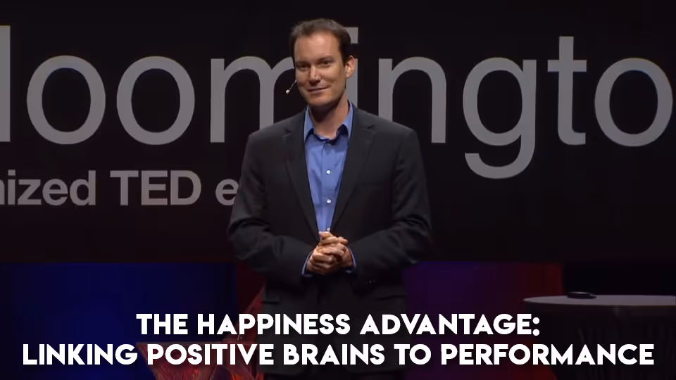Shawn Achor: The happy secret to better work | TED Talk