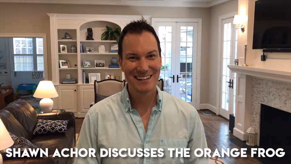 Shawn Achor Discusses The Orange Frog