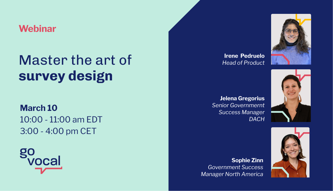 survey design webinar