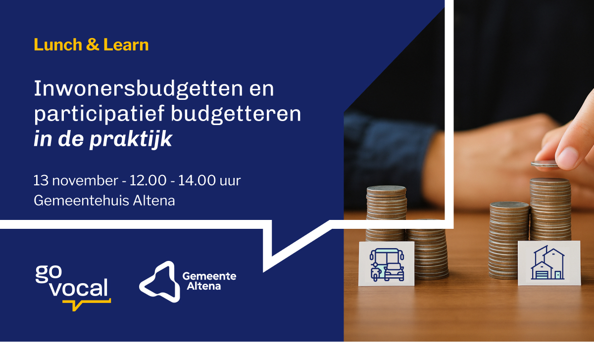 Inwonersbudgetten en participatief budgetteren in de praktijk