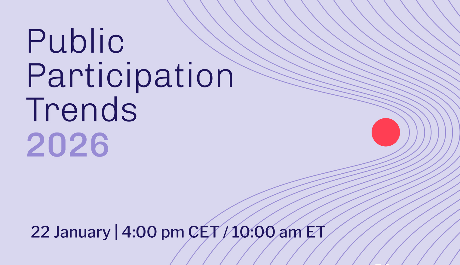 Go Vocal | Public Participation Trends 2026