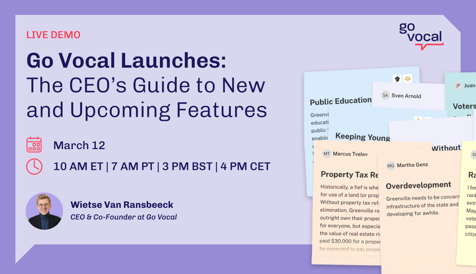 Go Vocal Launches: The CEO’s Guide to New and Upcoming Features