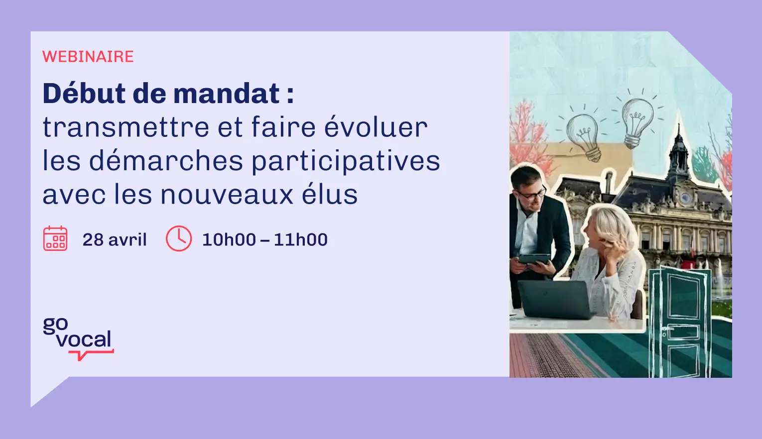 Début de mandat : transmettre et faire évoluer les démarches participatives avec les nouveaux élus