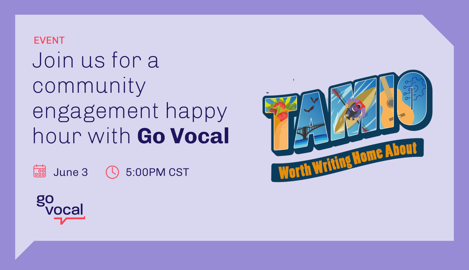 Community Engagement Happy Hour
