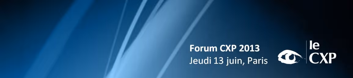 Bannière Forum CXP 2013