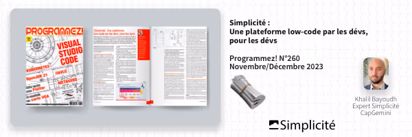 La presse en parle, Simplicité dans le numéro 260 de Programmez