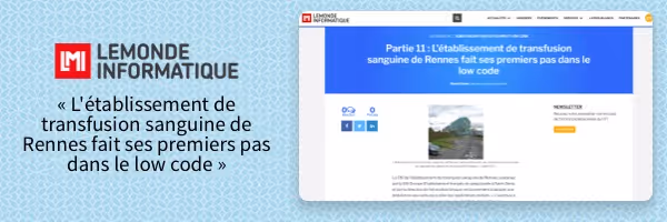 Témoignage client - Établissement Français du Sang