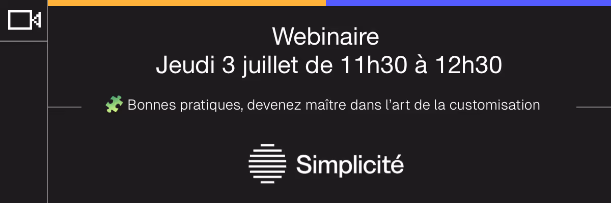 Webinaire Simplicité pages et fronts custom UI