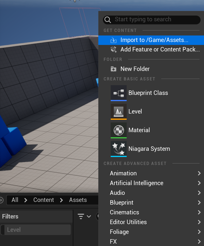 Adding an External File to an Unreal Engine Project