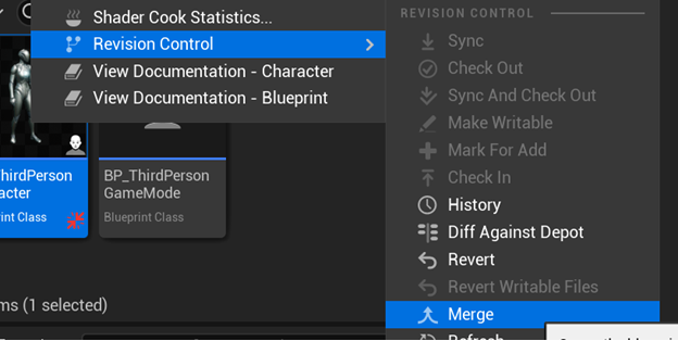 merge process