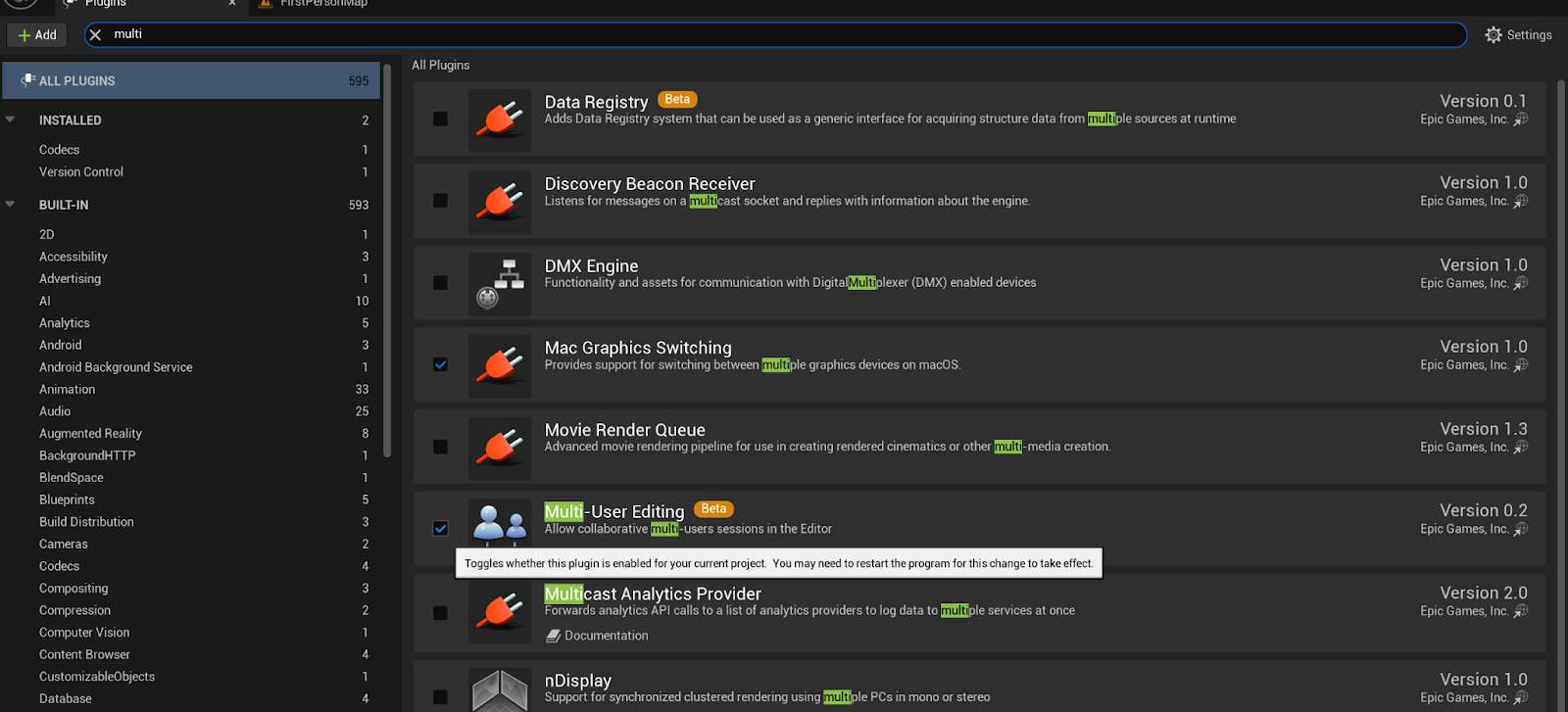 Search from diversion plugin