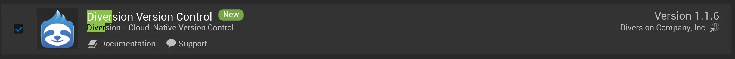 diversion version control setup