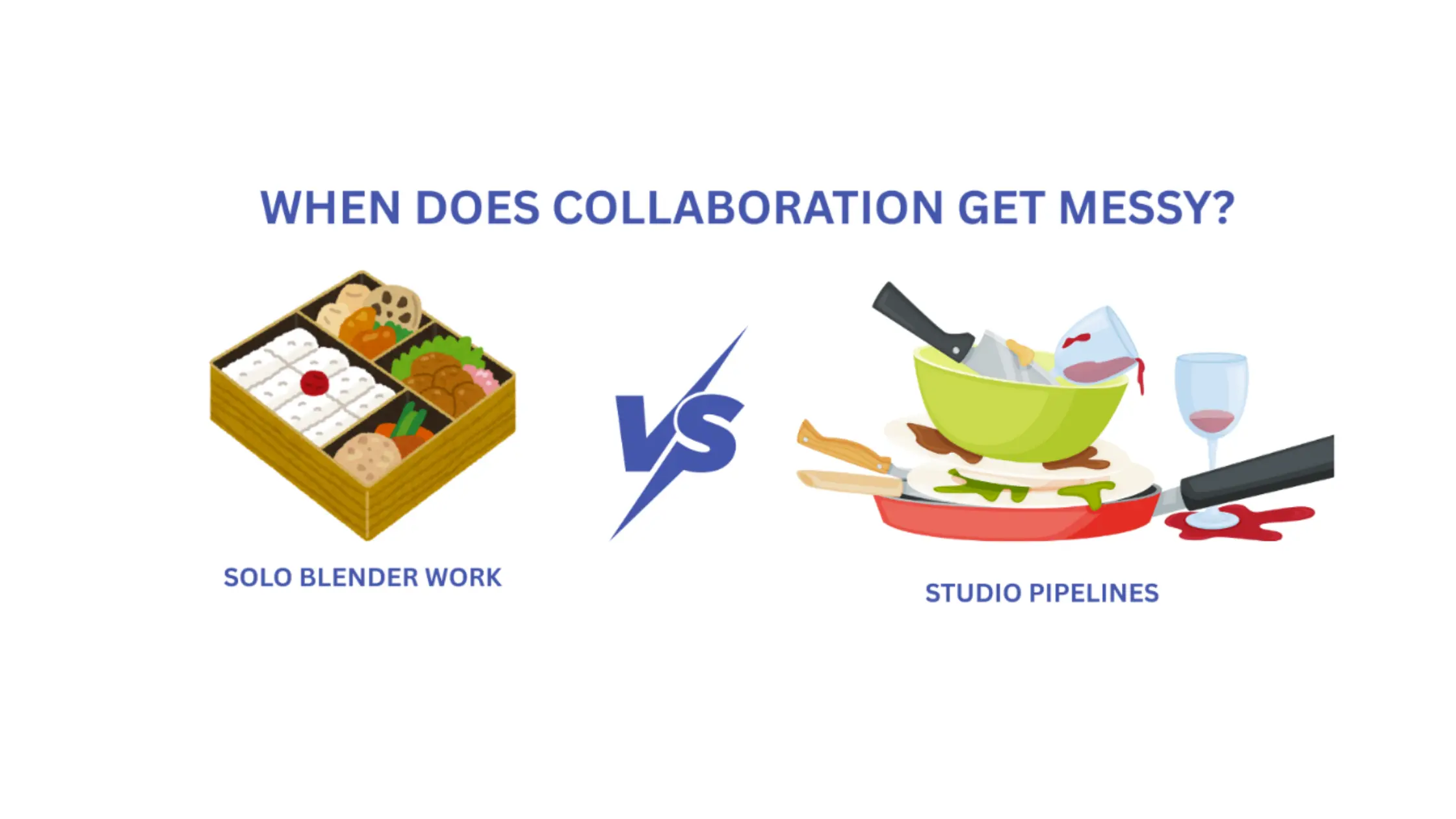From solo Blender work to studio pipelines: why collaboration breaks before you expect
