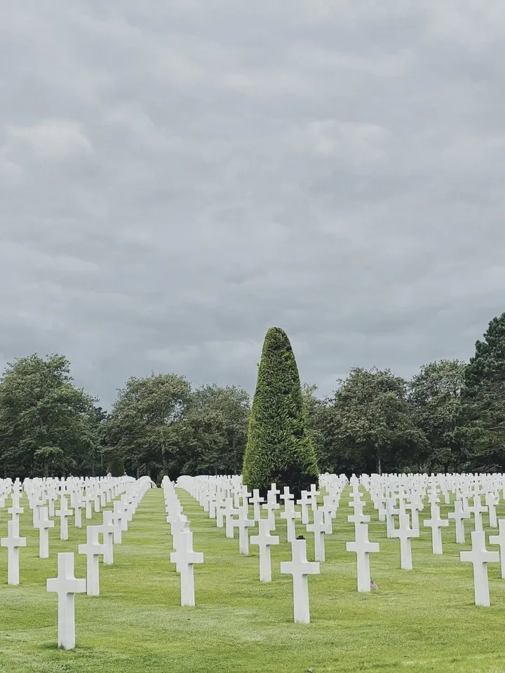 Normandy American Cemetery at Colleville-sur-Mer