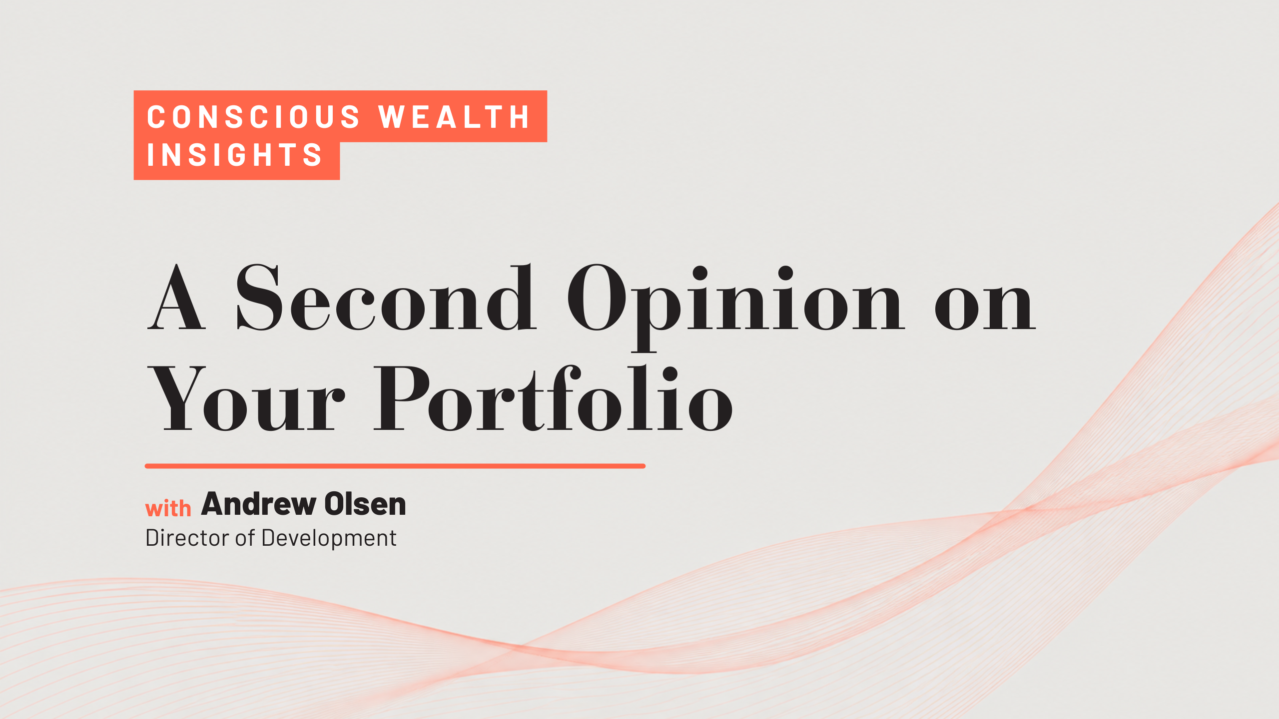 A Second Opinion on Your Portfolio