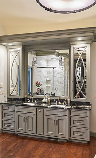 Modern luxury bathroom design