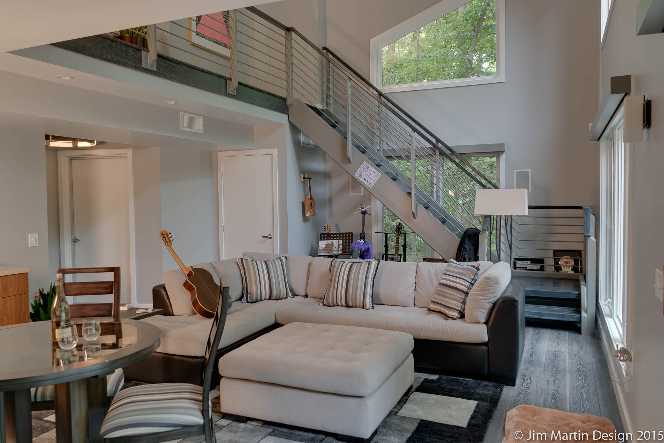 a well-organized living area