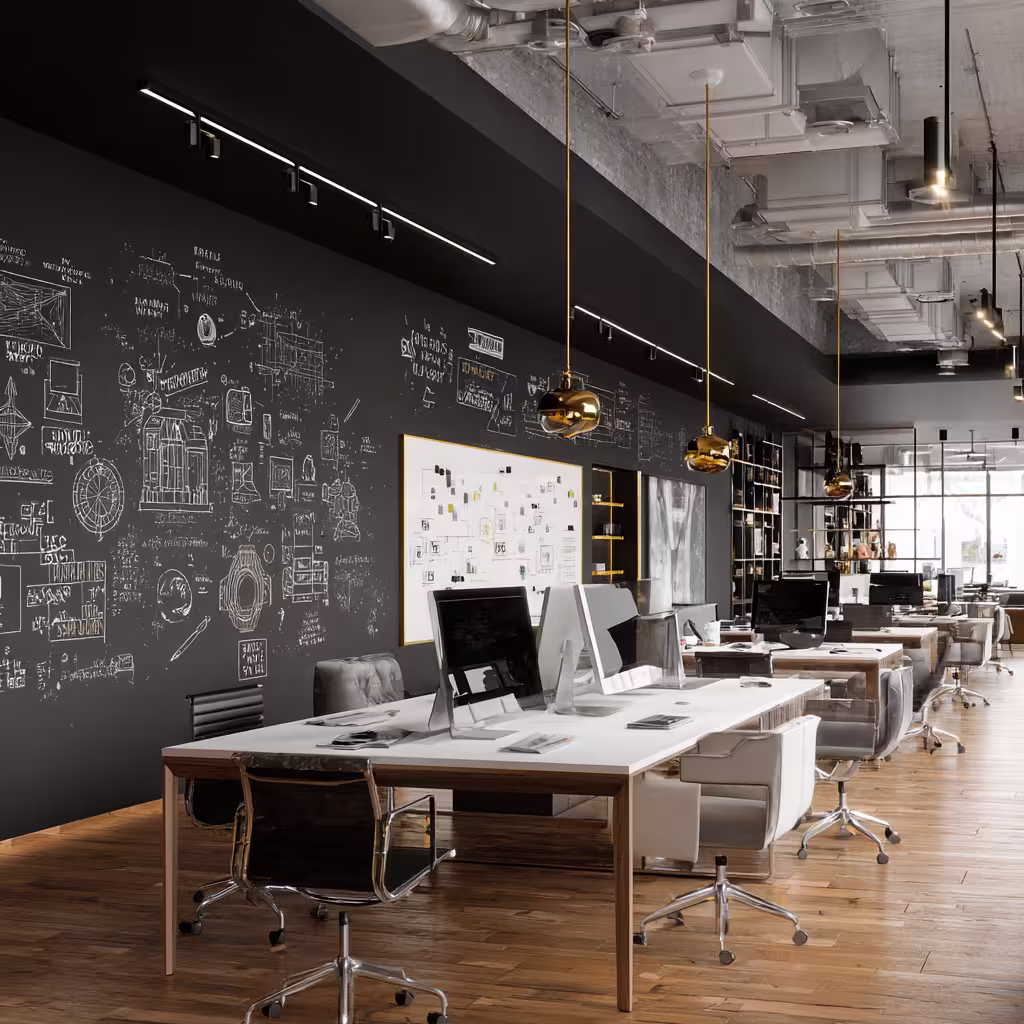 Modern startup office space representing early-stage talent acquisition consulting and building hiring strategies from the ground up.