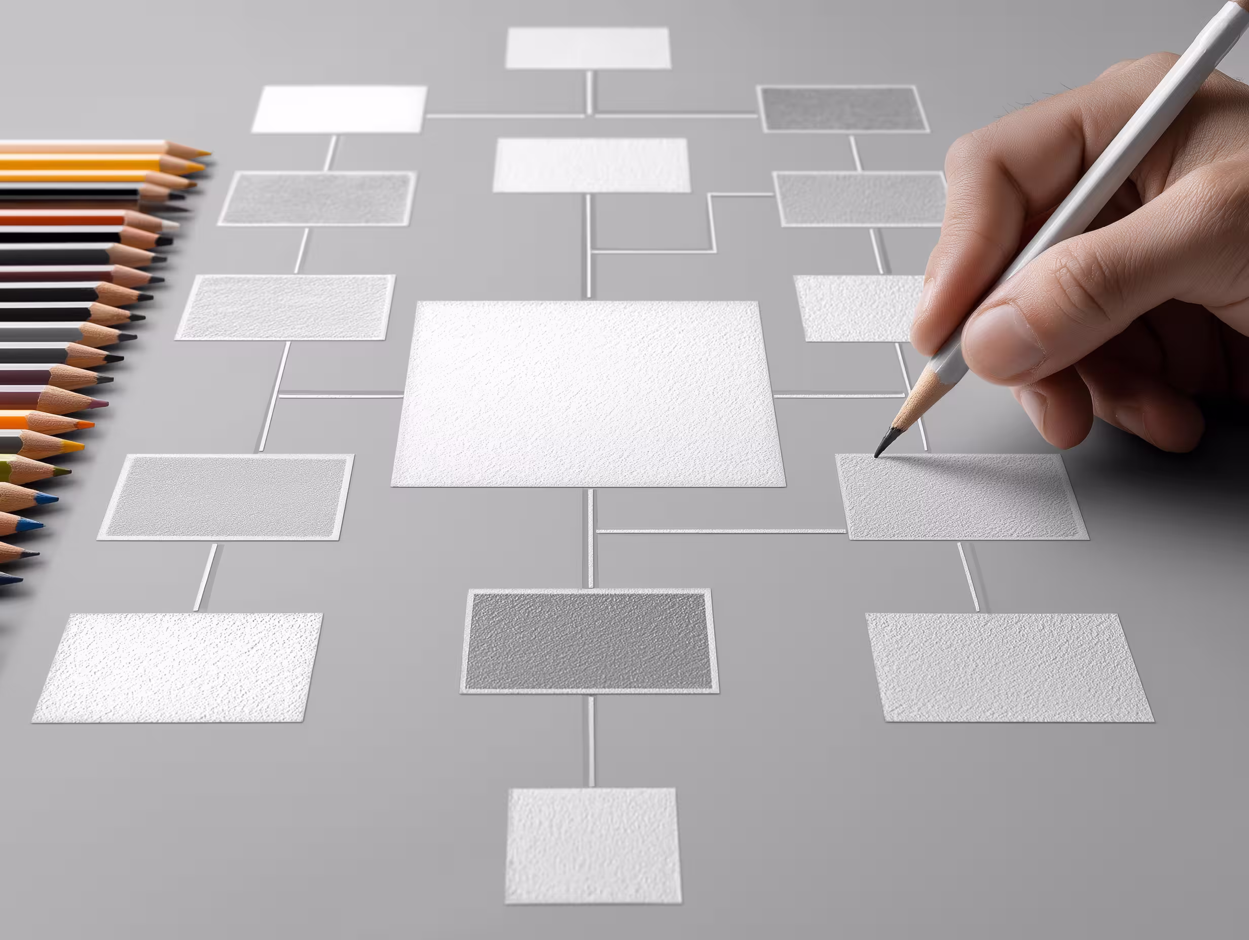 Human capital management solutions represented by organizational design graph and workforce planning layout I CPO PLAYBOOK