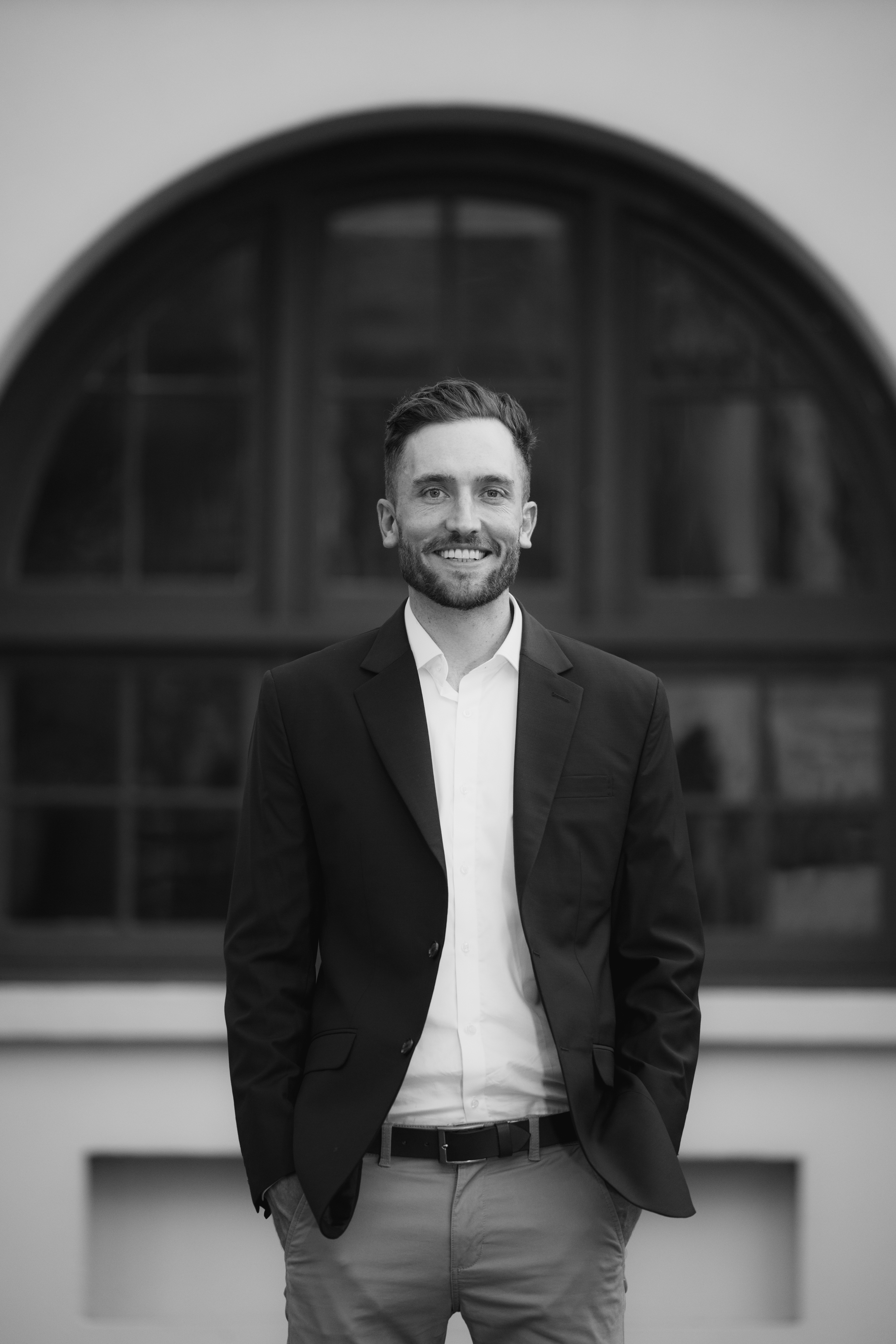 Andy Crebar hands in pockets