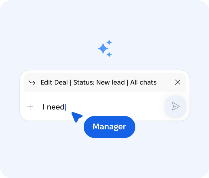 AI agent chat preview