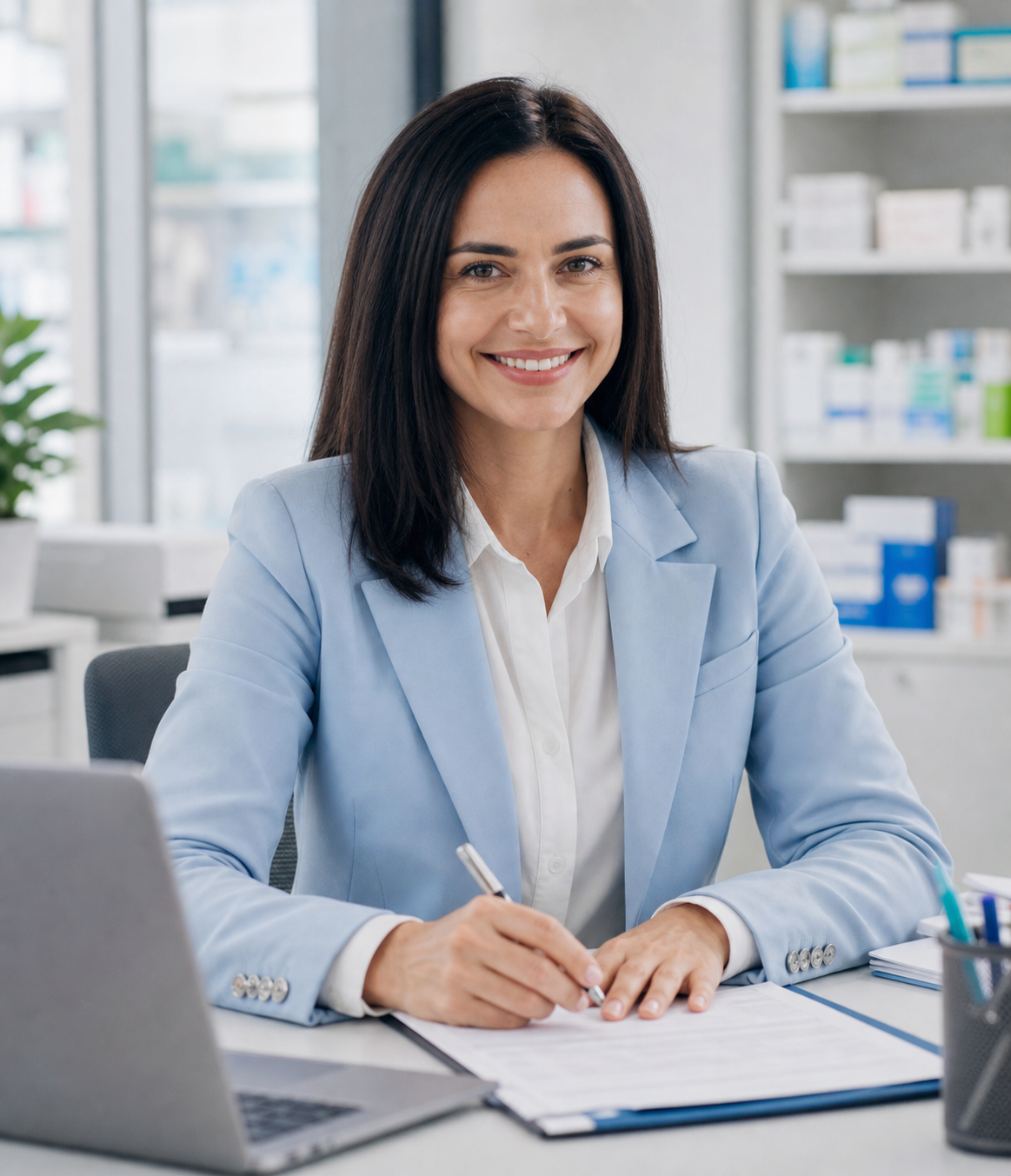 Professionnelle du secrétariat en pharmacie