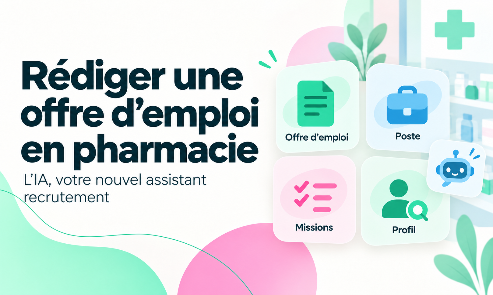 Rédiger une Offre d’Emploi en Pharmacie : L’IA votre nouvel assistant recrutement