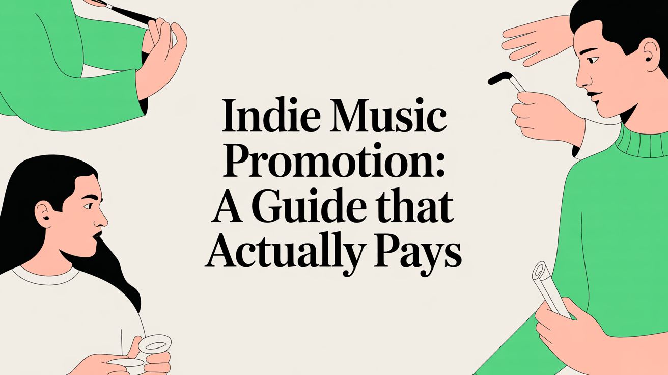 Indie Music Promotion: A Guide That Actually Pays