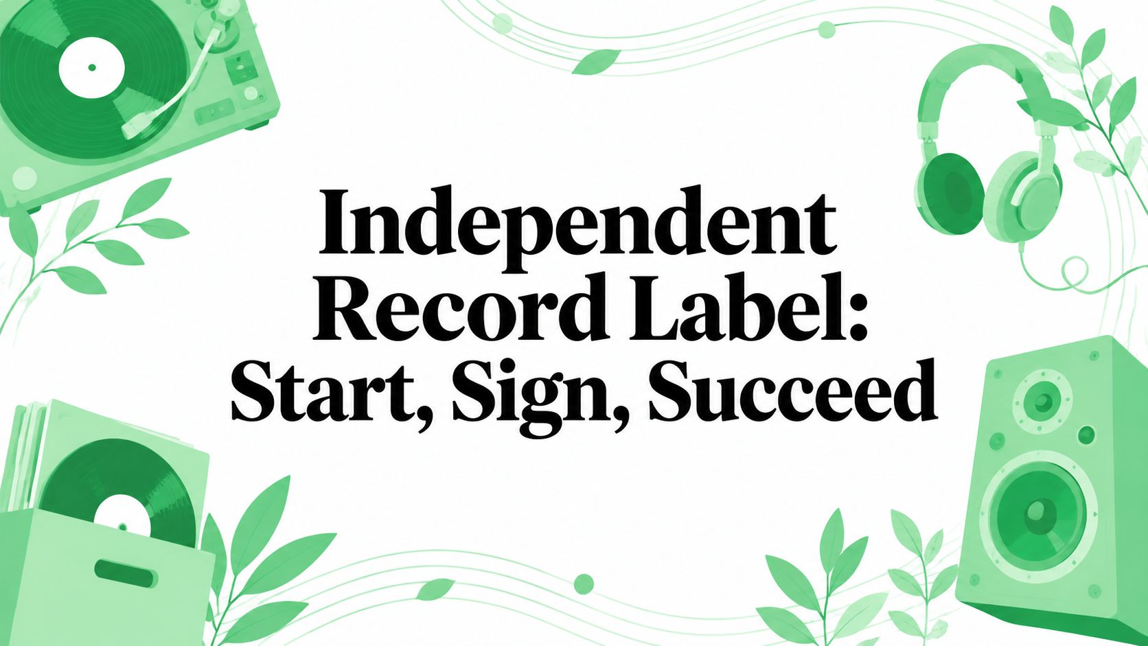 Independent Record Label: Start, Sign, Succeed