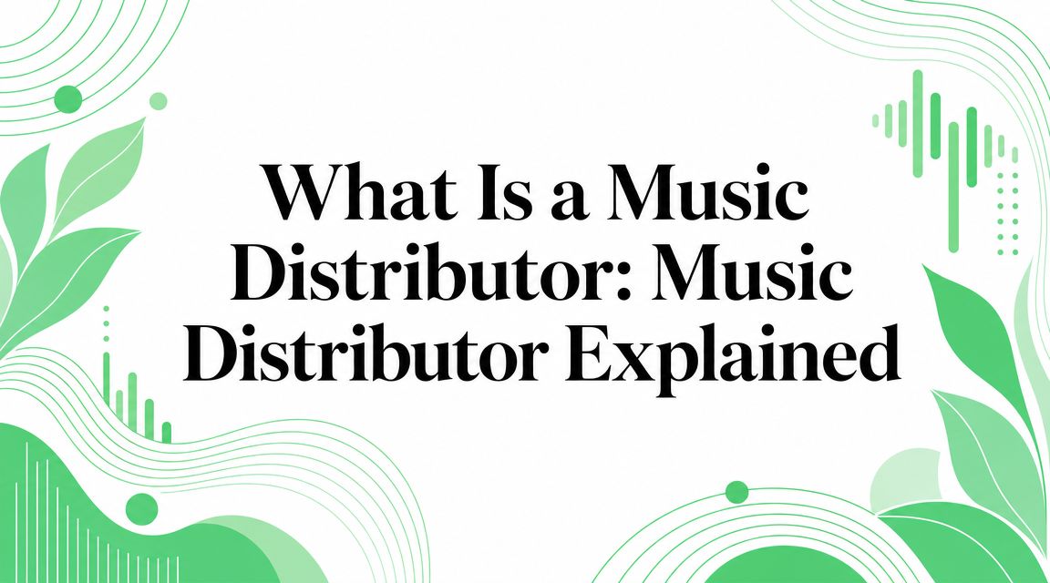 What Is a Music Distributor: Music Distributor Explained