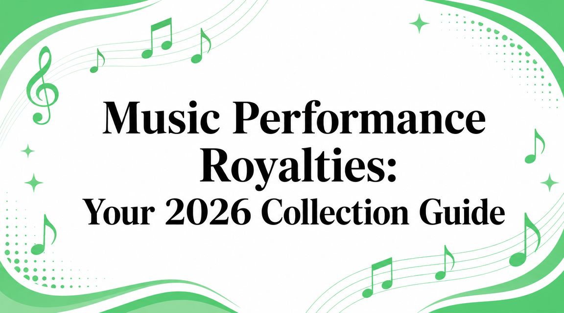 Music Performance Royalties: Your 2026 Collection Guide
