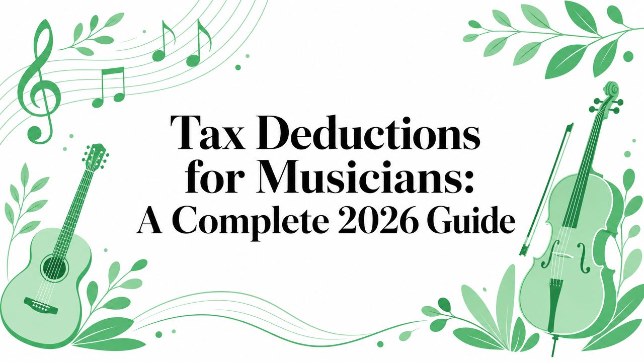 Tax Deductions for Musicians: A Complete 2026 Guide