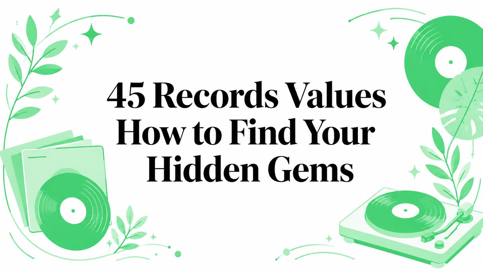 45 Records Values How to Find Your Hidden Gems
