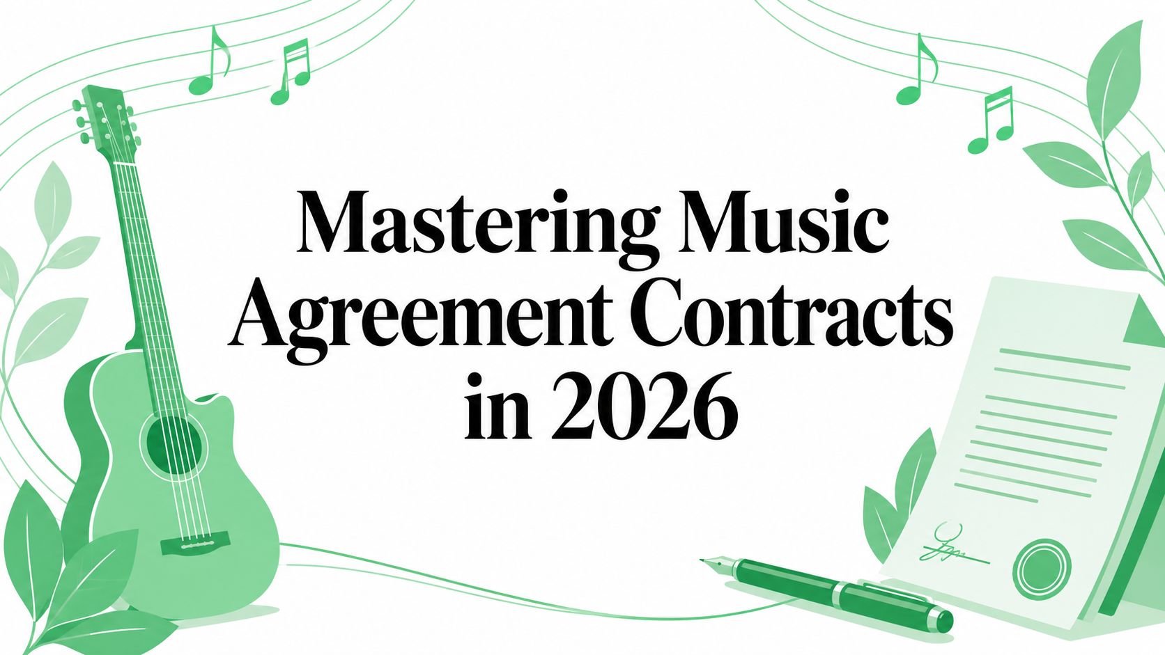 Mastering Music Agreement Contracts in 2026
