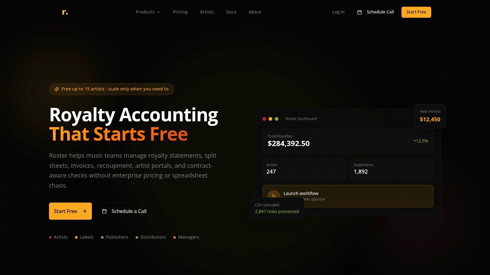 Roster Royalties