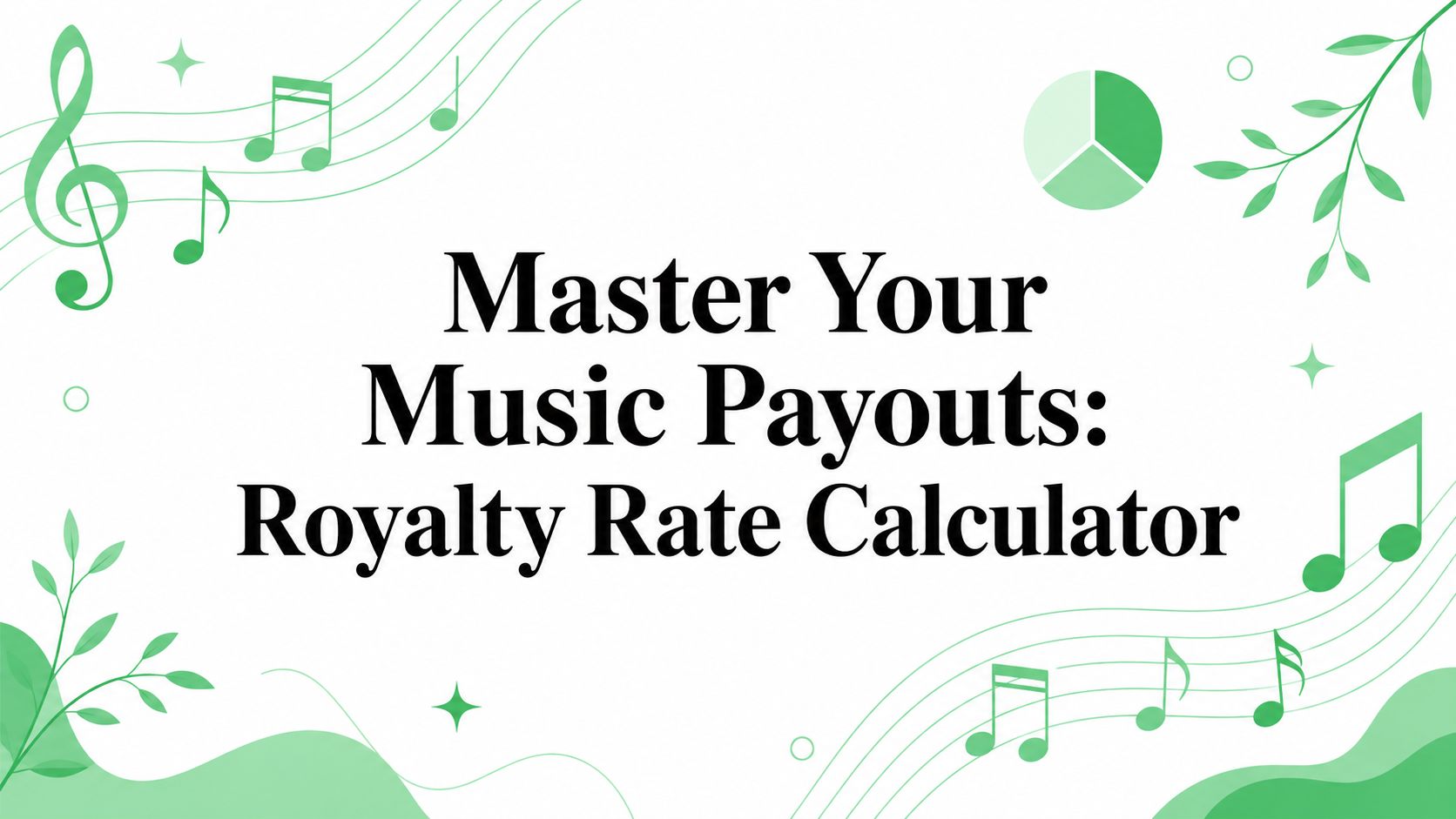 Master Your Music Payouts: Royalty Rate Calculator