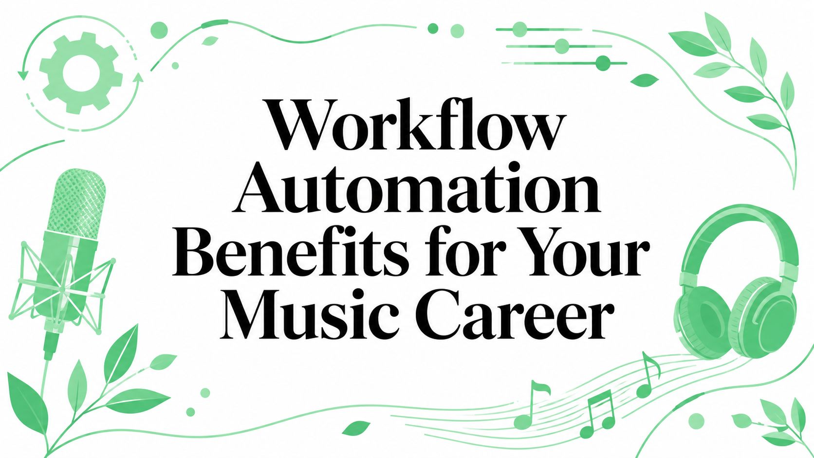 Workflow Automation Benefits for Your Music Career