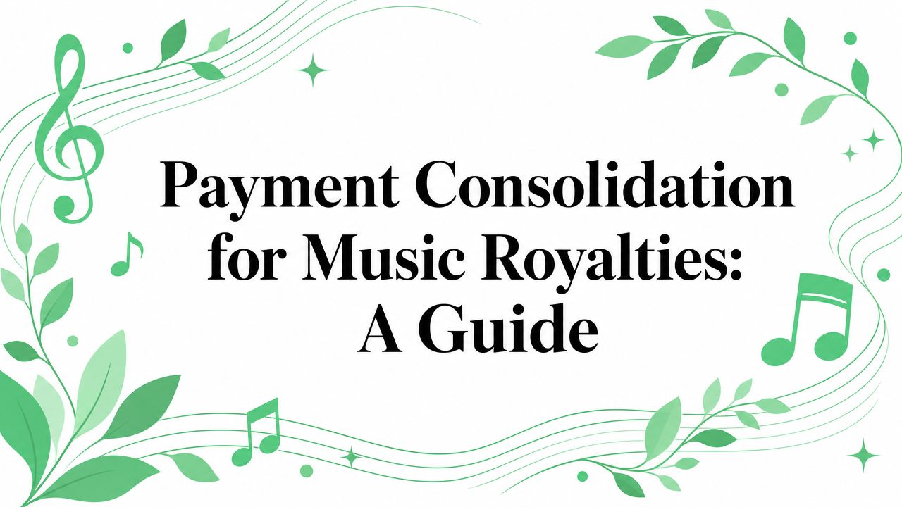 Payment Consolidation for Music Royalties: A Guide