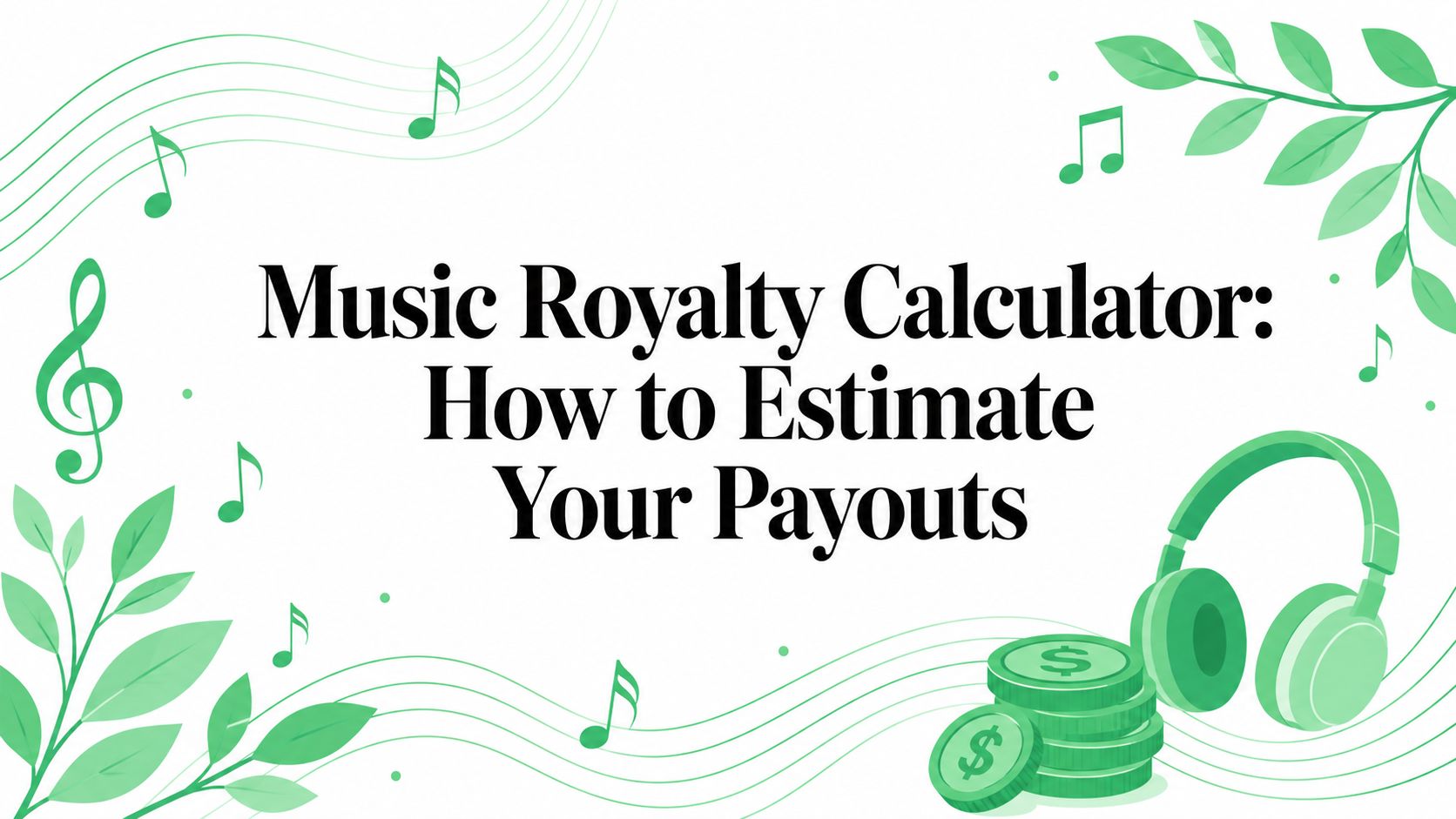 Music Royalty Calculator: How to Estimate Your Payouts