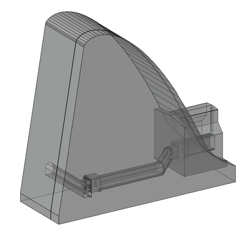 Diagram of tunnel details