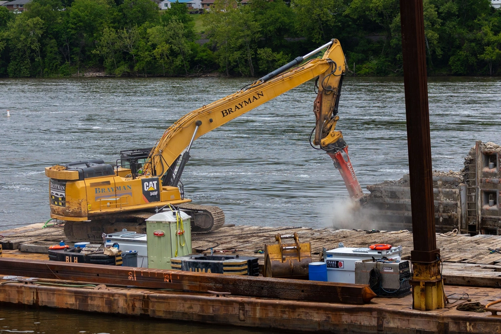 Groundbreaking Work Moves Forward at Montgomery Locks and Dam