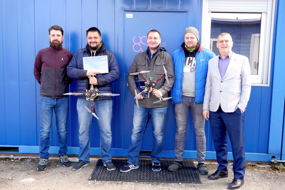 Graduación de la formación en software Drone Show - Automata Studios